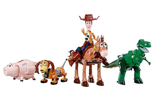 超合金 トイ・ストーリー 超合体 ウッディロボ・シェリフスター(初回特典付（中古品）の通販は