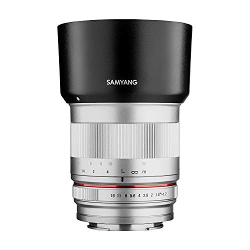 SAMYANG 単焦点レンズ 50mm F1.2 AS UMC CS シルバー ソニー αE用 （中古品）