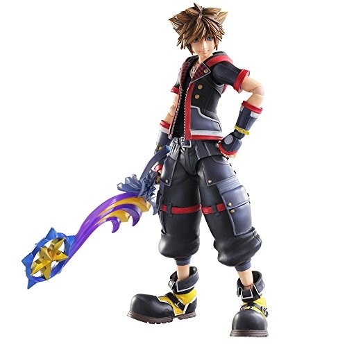 PLAY ARTS改 KINGDOM HEARTSIII ソラ PVC製 塗装済み可動フィギュア（中古品）