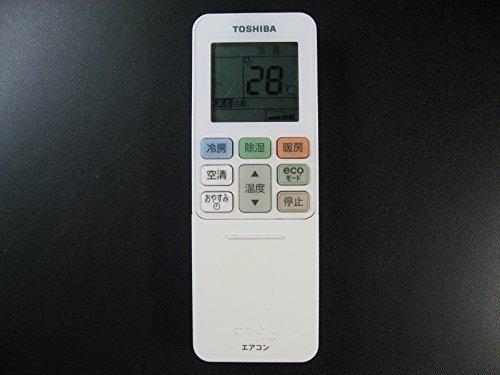 東芝 E￥エアコンリモコン WH-TA02EJ（中古品）