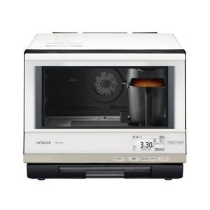 日立 スチームオーブンレンジ 33L パールホワイトHITACHI 過熱水蒸気 ベー（中古品）