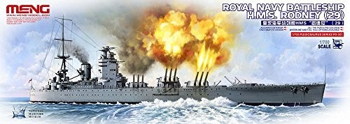 モンモデル 1/700 イギリス海軍戦艦ロドネイ 色分け済みプラモデル MENPS-0（中古品）の通販は