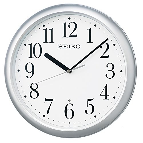 セイコー クロック 掛け時計 電波 アナログ 銀色 メタリック KX218S SEIKO（中古品）の通販はその他家電