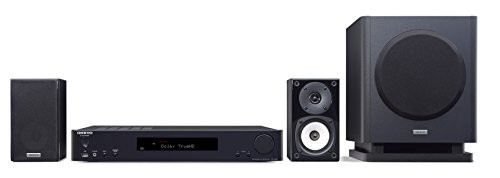 ONKYO シネマパッケージ 2.1ch/ハイレゾ音源対応/4K対応/AirPlay対応 ブラ（中古品）