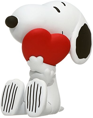 UDF PEANUTS シリーズ5 SNOOPY w/HEART ノンスケール PVC製塗装済み完成品（中古品）の通販は 6,766円