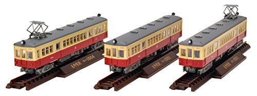 トミーテック ジオコレ 鉄道コレクション 長野電鉄 モハ1000形 3両セット（中古品）