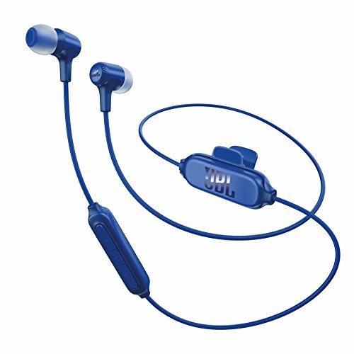 JBL E25BT Bluetoothイヤホン マルチポイント対応/通話可能 ブルー JBLE25B（中古品）