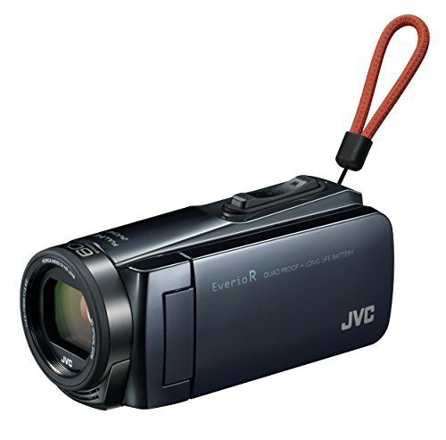 JVCKENWOOD JVC ビデオカメラ Everio R 防水 防塵 32GB アイスグレー GZ-R4（中古品）