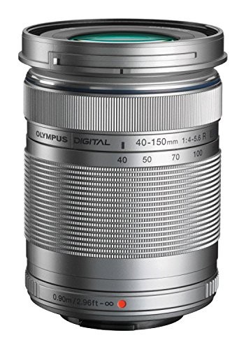 OLYMPUS 望遠ズームレンズ M.ZUIKO DIGITAL ED 40-150mm F4.0-5.6 R (シル（中古品）