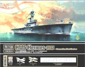 フライホークモデル 1/700 イギリス海軍 HMS ハーミーズ 1937年観艦式時 プ（中古品）