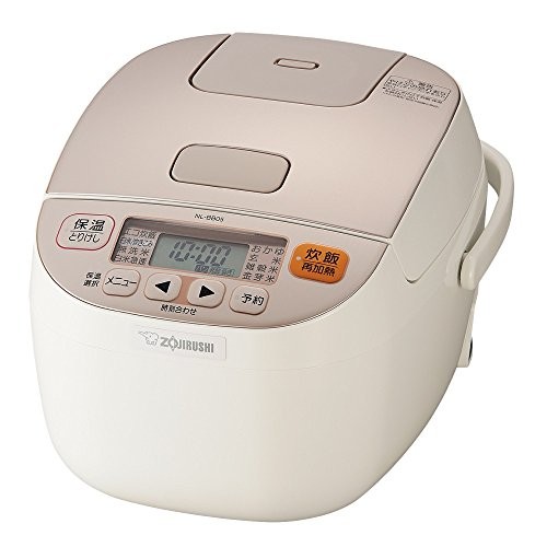 象印 炊飯機 マイコン式 3合 シャンパンホワイト NL-BB05-WM（中古品）