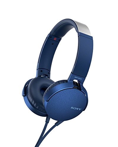ソニー SONY ヘッドホン 重低音モデル MDR-XB550AP : 折りたた（中古品）