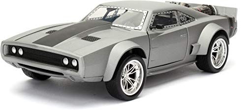 1:24 FAST &amp; FURIOUS DIECAST MINICAR DOM'S ICE CHARGER（中古品）