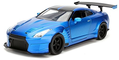 1:24 FAST & FURIOUS DIECAST MINICAR BRIAN'S NISSAN GT-R(R35) BEN SOPRA（中古品）