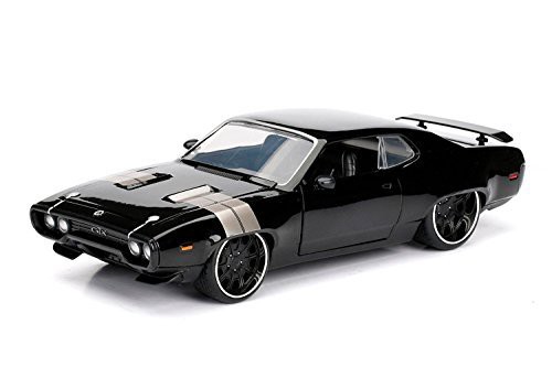 JADA TOYS ミニカー 1/24サイズ FAST&FURIOUS Dom's Plymouth GTX ワイルド（中古品）の通販は