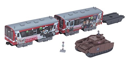 Bトレインショーティー 鹿島臨海鉄道6000形 ガールズ&パンツァー ラッピン（中古品）