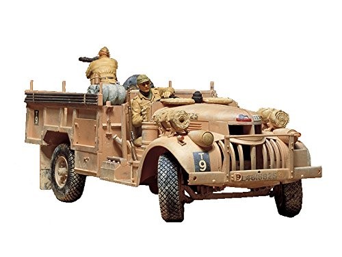 タミヤ 1/35 ミリタリーミニチュアシリーズ No.92 イギリス L.R.D.G コマン（中古品）