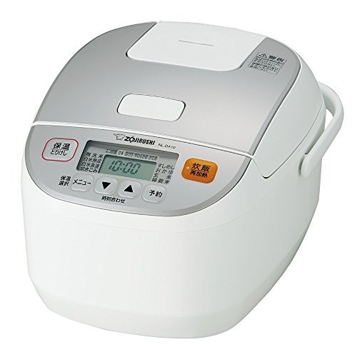 象印 炊飯器 5.5合 マイコン式 極め炊き ホワイト NL-DA10-WA(中古品)の通販は