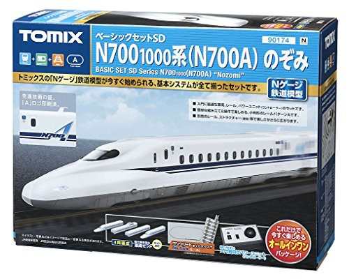 TOMIX Nゲージ ベーシックセット SD N700-1000系 (N700A)のぞみ 90174 鉄道（中古品）