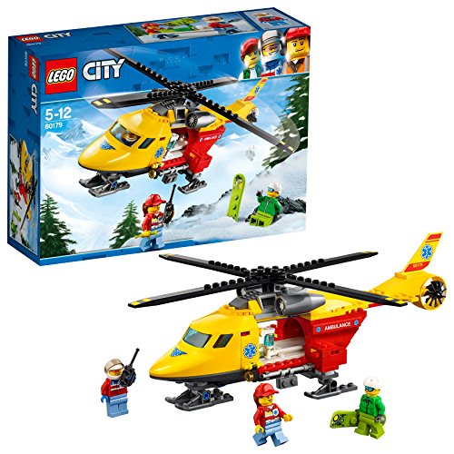 レゴ(LEGO) シティ 救急ヘリコプタ 60179 立ちはだかる 手あそび（中古品）