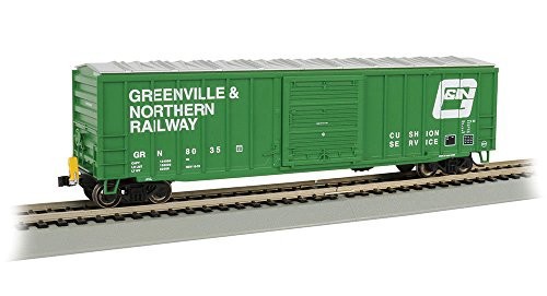 Bachmann 15m Ouitside Braced Box Car with Flashing End of Train Device（中古品）