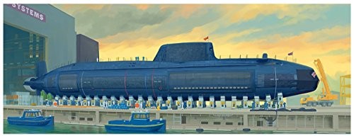 トランペッター 1/144 イギリス海軍 原子力潜水艦 HMS アスチュート プラモ（中古品）の通販は