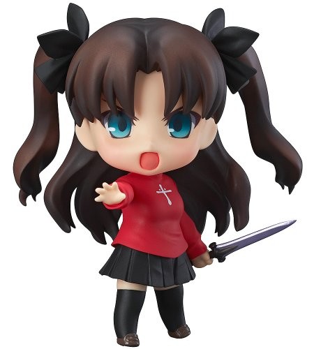 ねんどろいど Fate/stay night 遠坂凛 ノンスケール ABS&PVC製 塗装済み可（中古品）の通販は 10,175円