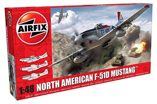 エアフィックス 1/48 アメリカ空軍 ノースアメリカン F-51D マスタング プ（中古品）の通販は 6,129円