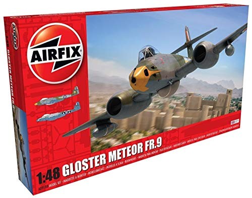 エアフィックス 1/48 イギリス空軍 グロスター ミーティア FR.9 プラモデル（中古品）
