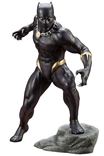 ARTFX+ MARVEL UNIVERSE ブラックパンサー 1/10 PVC製 塗装済み簡易組立フ（中古品）