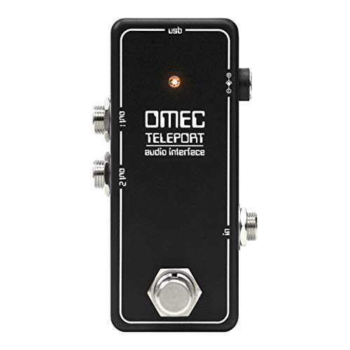 Orange オレンジ/OMEC Teleport ペダルタイプ・オーディオインターフェース（中古品）