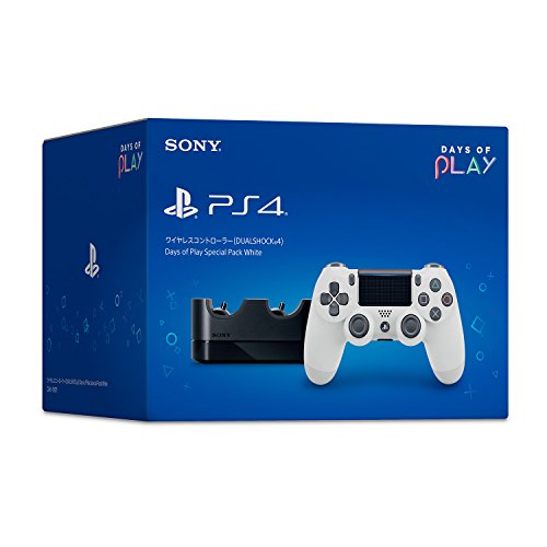ワイヤレスコントローラー (DUALSHOCK 4) Days of Play Special Pack White（中古品）の通販は