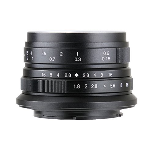 七工匠 7artisans 25M43B 25mm F1.8 マイクロフォーサーズ ブラック（中古品）