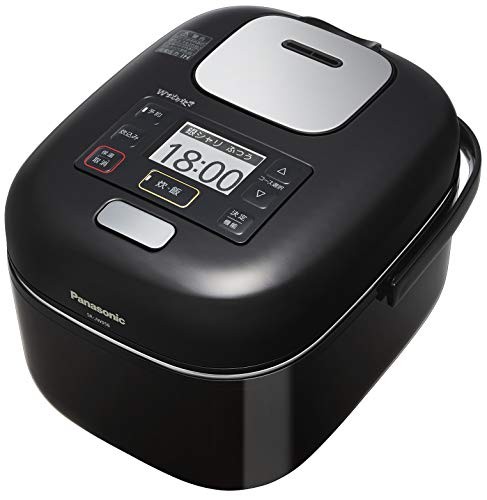 パナソニック 炊飯器 3合 圧力IH式 Wおどり炊き Jコンセプト シャインブラ（中古品）