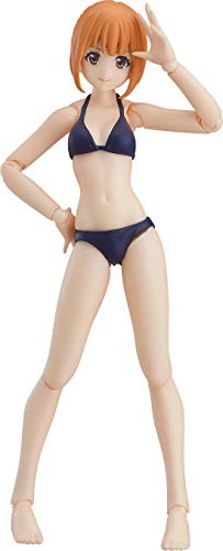 figma 水着女性body [エミリ] ノンスケール ABS&amp;PVC製 塗装済み可動フィギ（中古品）