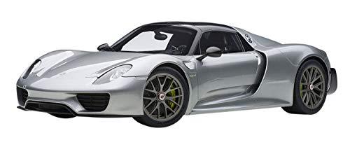 AUTOart 1/12 ポルシェ 918 スパイダー バイザッハ・パッケージ シルバーメ（中古品）