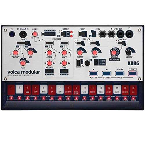 KORG モジュラー シンセサイザー volca modular パッチング 電池駆動 スピ（中古品）