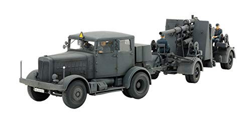 タミヤ 1/48 イタレリシリーズ No.27 ドイツ重牽引車 SS-100・88mm砲FLAK37（中古品）
