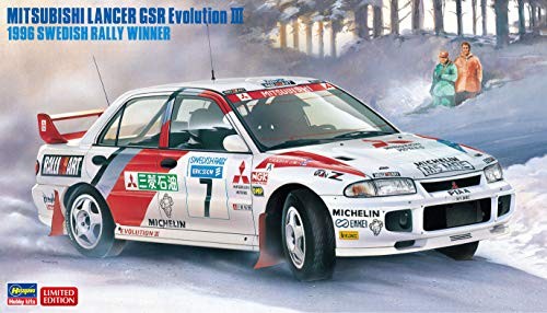ハセガワ 1/24 三菱 ランサーエボリューションIII 1996 スウェディッシュラ（中古品）
