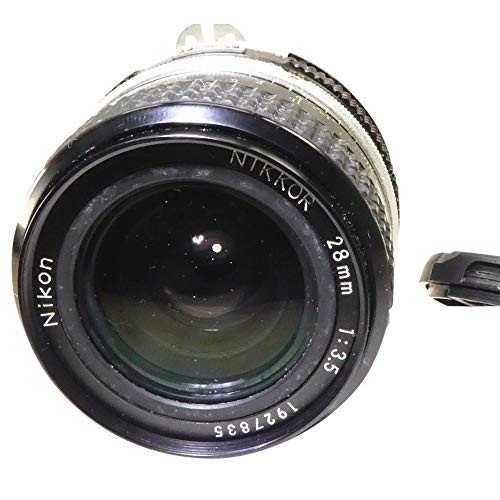 Nikon NIKKOR 28mm f3.5 Ai レンズ マニュアルフォーカス。（中古品）