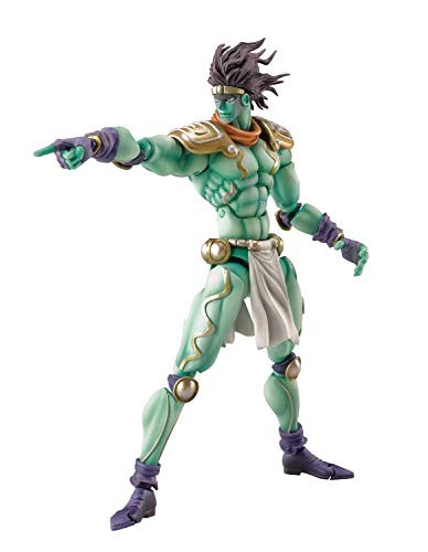 超像可動 『ジョジョの奇妙な冒険 第三部』 スタープラチナ 約170mm PVC&AB（中古品）