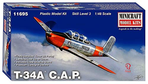 ミニクラフト 1/48 T-34A C.A.P. シビル・エア・パトロール プラモデル MC1（中古品）の通販は