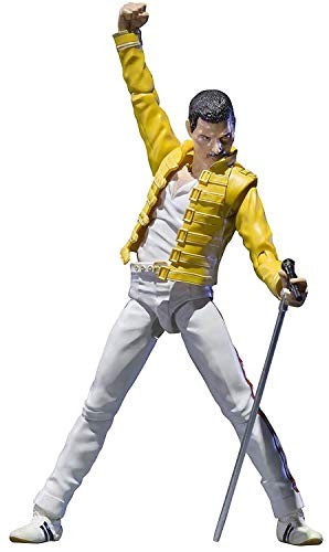 S.H.フィギュアーツ フレディ・マーキュリー 約140粍 PVC&ABS製 ペンキ塗り済み可（中古品）