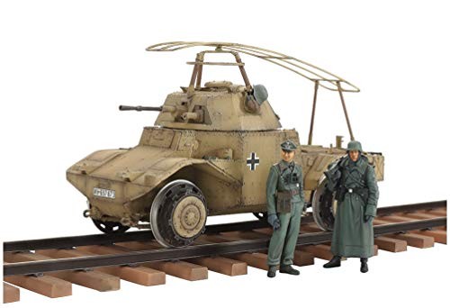 タミヤ 1/35 ミリタリーコレクションシリーズ No.13 ドイツ軍 鉄道装甲車 P（中古品）の通販は 8,024円