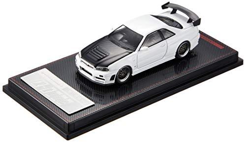 ignition model 1/64 ニスモ R34 GT-R Z-tune White 完成品（中古品）