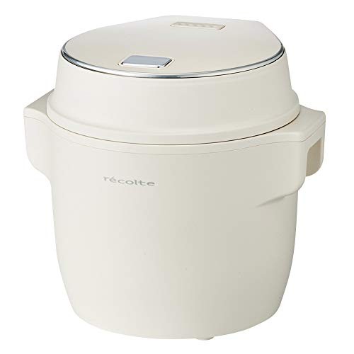 recolte レコルト コンパクトライスクッカー RCR-1 [ホワイト / 2.5合]（中古品）の通販は