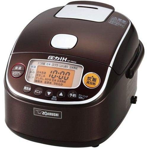 象印 圧力IH炊飯ジャー(3合炊き) ブラウンZOJIRUSHI 極め炊き NP-RM05-TA(中古品)の通販は