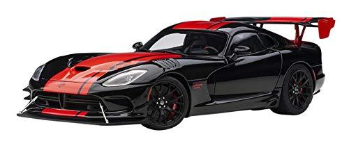 AUTOart 1/18 ダッジ バイパー 1:28 エディション ACR ブラック/レッド・ス（中古品）