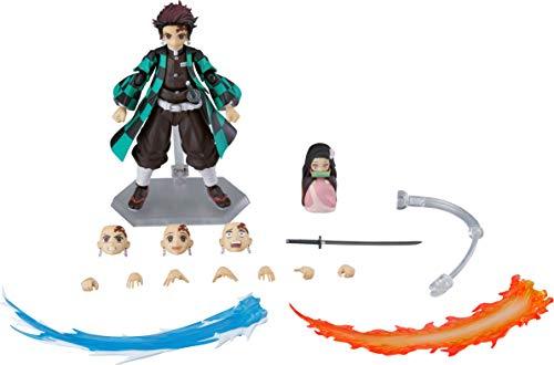 figma 鬼滅の刃 竈門炭治郎 DXエディション ノンスケール ABS&amp;PVC製 塗装済（中古品）
