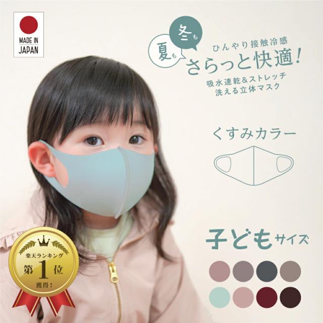 夏向立体インナーマスク低学年